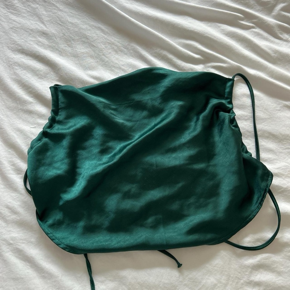 Motel Rocks Green Crop Top